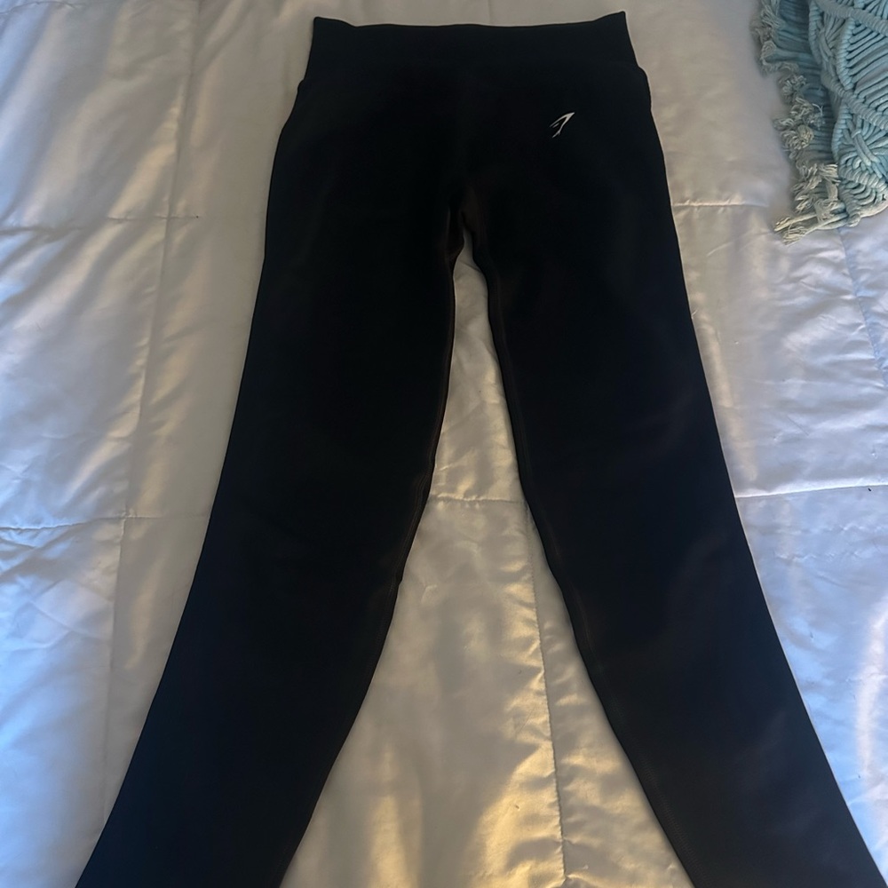 Gymshark Lift Seamlist Black Leggings compression fit